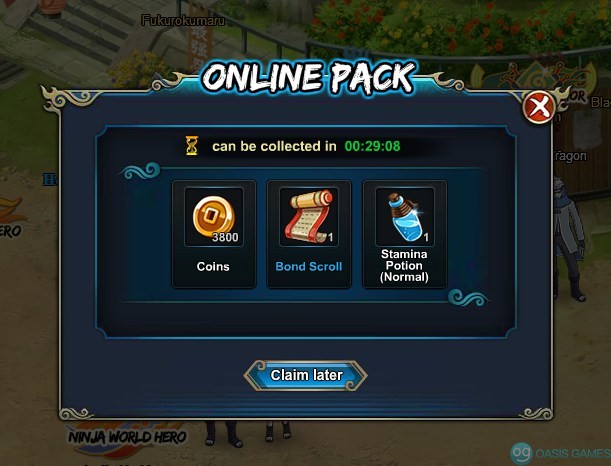 online pack