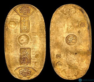 Incredible Japanese 1837-58 Gold Koban