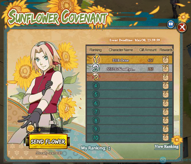 Sunflower Covenant Event