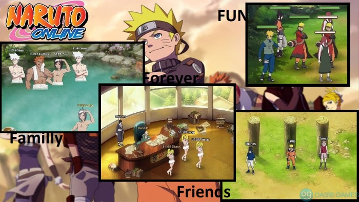 NAruto online podklad