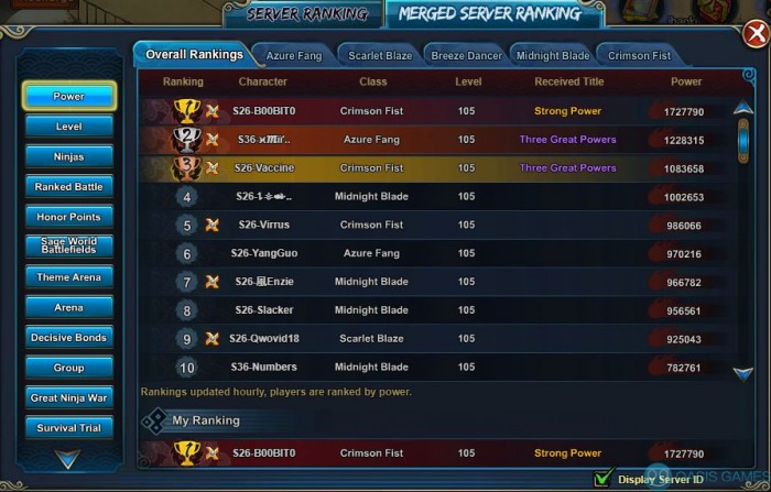 2020-10-10 - Screenshot1 - Merged Server Ranking Power Top 1 to 10
